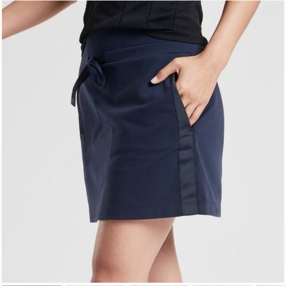 Navy Blue Athleta Skort skirt